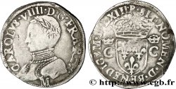 CHARLES IX Demi-teston, 2e type 1563 Toulouse