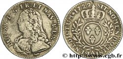 LOUIS XV THE WELL-BELOVED Dixième d écu dit “aux branches d olivier” 1729 Paris