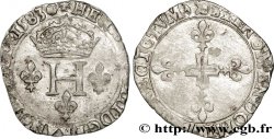 HENRY III Double sol parisis, 2e type 1583 Aix-en-Provence