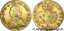 LOUIS XV DIT LE BIEN AIMÉ Louis d or aux écus ovales, buste habillé 1726 Paris