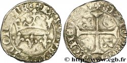 CHARLES VII LE VICTORIEUX Blanc aux lis accotés n.d. Saint-Pourçain