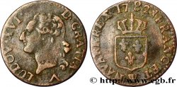 LOUIS XVI Liard dit “à l écu” 1782 Lille