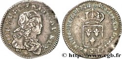 LOUIS XV THE WELL-BELOVED Douzième d écu dit de France 1721 La Rochelle