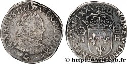 HENRI III Teston, 1er type sans le titre de roi de Pologne 1575 Bordeaux