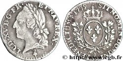 LOUIS XVI Vingtième d écu dit aux branches d olivier , au nom de Louis XV 1779 Paris