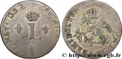 LOUIS XV DIT LE BIEN AIMÉ Double sol de billon n.d. Paris