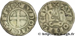 LOUIS VIII LE LION ET PREMIÈRE PARTIE DU RÈGNE DE LOUIS IX Denier tournois n.d.   TB