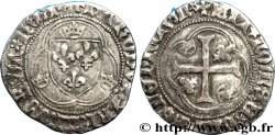 CHARLES VII LE VICTORIEUX Blanc à la couronne n.d. Angers