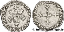 HENRI III Double sol parisis, 2e type 1581 Dijon