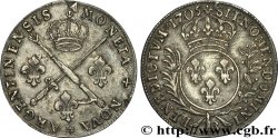 LOUIS XIV THE SUN KING Trente-trois sols aux insignes 1705 Strasbourg
