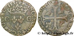 CHARLES IX Douzain aux deux C, 1er type 1574 Dijon