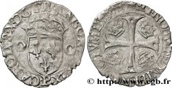 CHARLES X, CARDINAL OF BOURBON Douzain aux deux C, 1er type 1593 Dijon