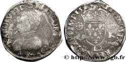 CHARLES IX Teston, 4e type 1565 Bayonne