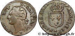 LOUIS XVI Demi-sol dit à l écu 1785 Strasbourg