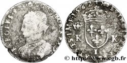 CHARLES IX Demi-teston, 4e type 1562 Bayonne