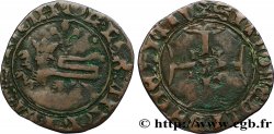 HENRY V DE LANCASTRE Double tournois ou niquet dit “Léopard” n.d. Saint-Lô