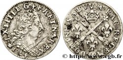 LOUIS XIV  THE SUN KING  Cinq sols aux insignes 1704 Strasbourg
