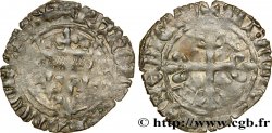 HEIR APPARENT, CHARLES, REGENCY - COINAGE IN THE NAME OF CHARLES VI Gros dit  florette  n.d. Toulouse