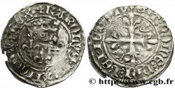 DAUPHIN CHARLES, RÉGENT - MONNAYAGE AU NOM DE CHARLES VI Gros dit florette n.d. Limoges