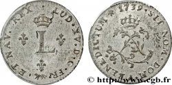LOUIS XV DIT LE BIEN AIMÉ Double sol de billon 1739 Paris