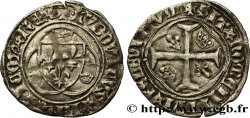 LOUIS XI LE PRUDENT Blanc à la couronne n.d. Rouen