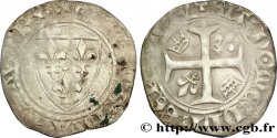 MONNAYAGE DU DUC DE BOURGOGNE AU NOM DE CHARLES VI LE FOU OU LE BIEN AIMÉ Blanc dit guénar n.d. Châlons-en-Champagne