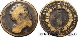 LOUIS XVI 12 deniers dit  au faisceau , type FRANCOIS 1792 Toulouse