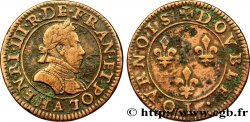 HENRI III Double tournois, 1er type de Paris n.d. Paris, Moulin des Étuves