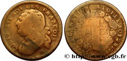 LOUIS XVI (MONARQUE CONSTITUTIONNEL) 12 deniers dit au faisceau , type FRANCOIS 1792 Marseille