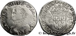 CHARLES IX Teston, 2e type 1570 Toulouse