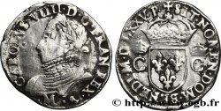 HENRY III. COINAGE IN THE NAME OF CHARLES IX Teston, 10e type 1575 Toulouse