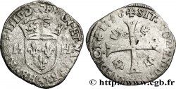 HENRI IV LE GRAND Douzain aux deux H, 1er type 1596 Paris