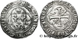 CHARLES VII LE VICTORIEUX Blanc à la couronne n.d. Poitiers