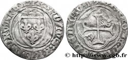 CHARLES VII LE VICTORIEUX Petit blanc à la couronne n.d. Montpellier