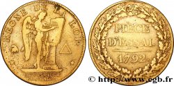 REVOLUTION COINAGE Essai pour le type conventionnel, module de 27 mm 1792 Paris