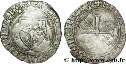 LOUIS XI LE PRUDENT Blanc à la couronne n.d. Saint-Lô