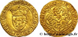 CHARLES VI THE MAD OR THE WELL-BELOVED Écu d or à la couronne n.d. Crémieu