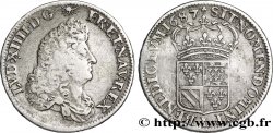 LOUIS XIV LE GRAND OU LE ROI SOLEIL Demi-écu de Flandre 1687 Lille