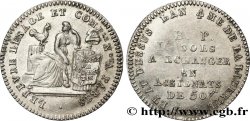 REVOLUTION COINAGE 10 sols de Lefèvre Lesage et Cie 1792 Paris