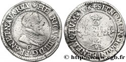 HENRI IV LE GRAND Demi-franc, 1er type de Saint-Lô 1596 Saint-Lô