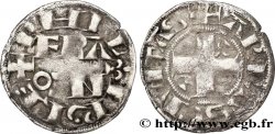 PHILIPPE II DIT PHILIPPE AUGUSTE Denier parisis, 1er type n.d. Arras