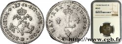 LOUIS XV DIT LE BIEN AIMÉ Double sol de billon 1762 Strasbourg