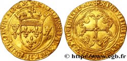 CHARLES VII LE VICTORIEUX Écu d or à la couronne ou écu neuf 28/01/1436 Paris