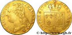 LOUIS XVI Louis d or aux écus accolés 1786 Paris