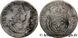 LOUIS XIV LE GRAND OU LE ROI SOLEIL Douzième d écu aux palmes 1694 Paris