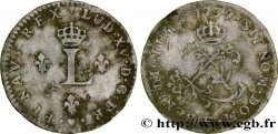 LOUIS XV DIT LE BIEN AIMÉ Double sol de billon 1739 Tours