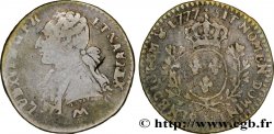 LOUIS XVI Dixième d écu aux branches d olivier 1777 Montpellier