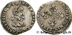 HENRY IV Quart de franc, type de Villeneuve 160[?] Saint-André de Villeneuve-lès-Avignon