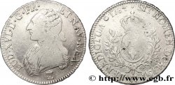 LOUIS XVI Écu aux branches d olivier 1784 Bordeaux