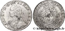 LOUIS XV DIT LE BIEN AIMÉ Écu aux branches d olivier, buste habillé 1726 Bayonne